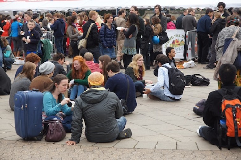 Thousands got a free lunch from Edible Edinburgh