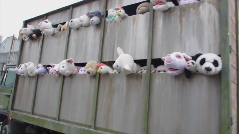 Banksy's Latest Work Takes On The Meat Industry … With Puppets