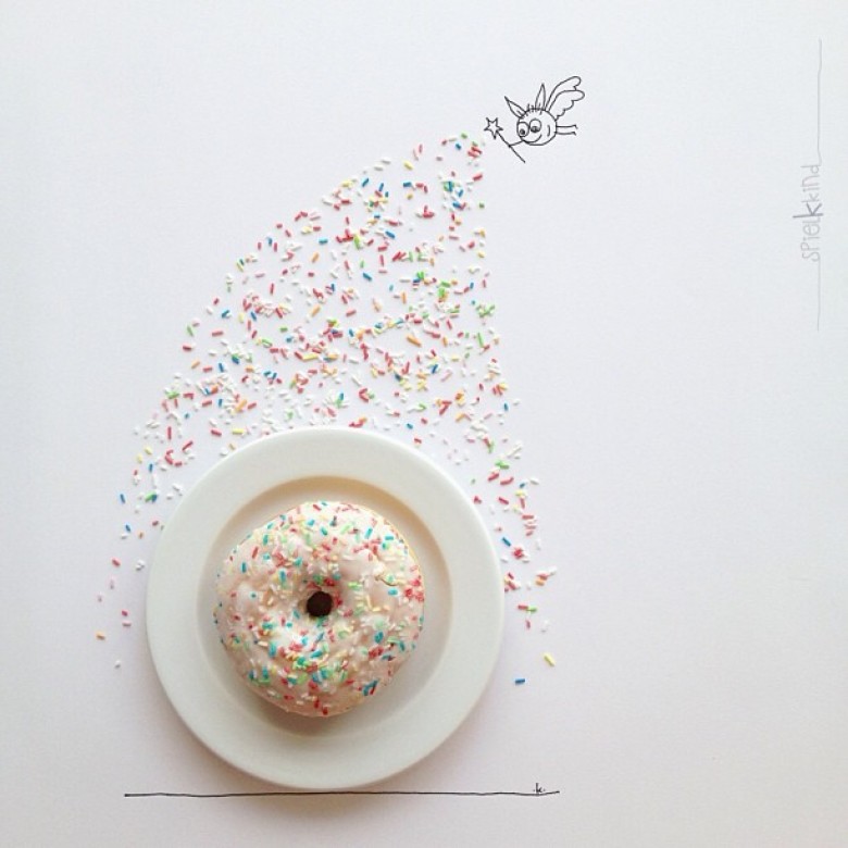 Artist Adds Sprinkle of Whimsy to Instagram With Fanciful Illustrations