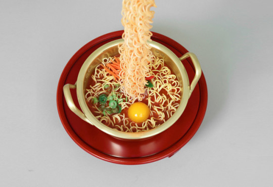 Seung Yul Oh's Unique Resin Noodle Sculptures