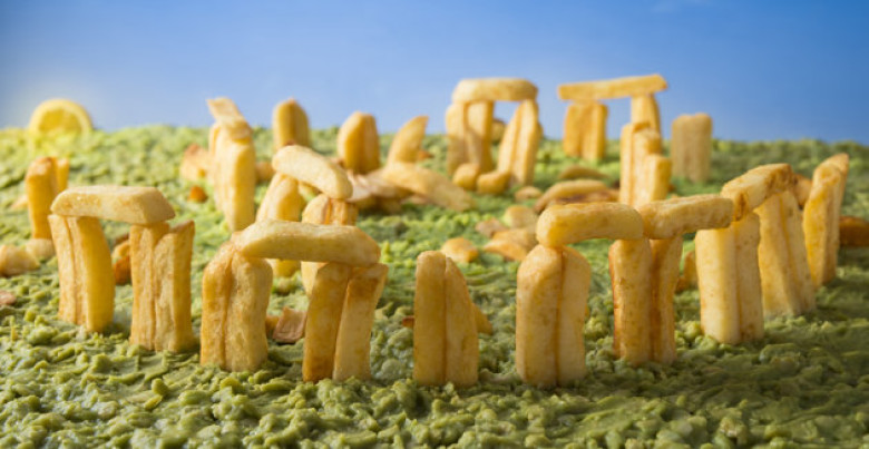 ‘The white chips of Dover’: Artist uses food for famous UK landmarks