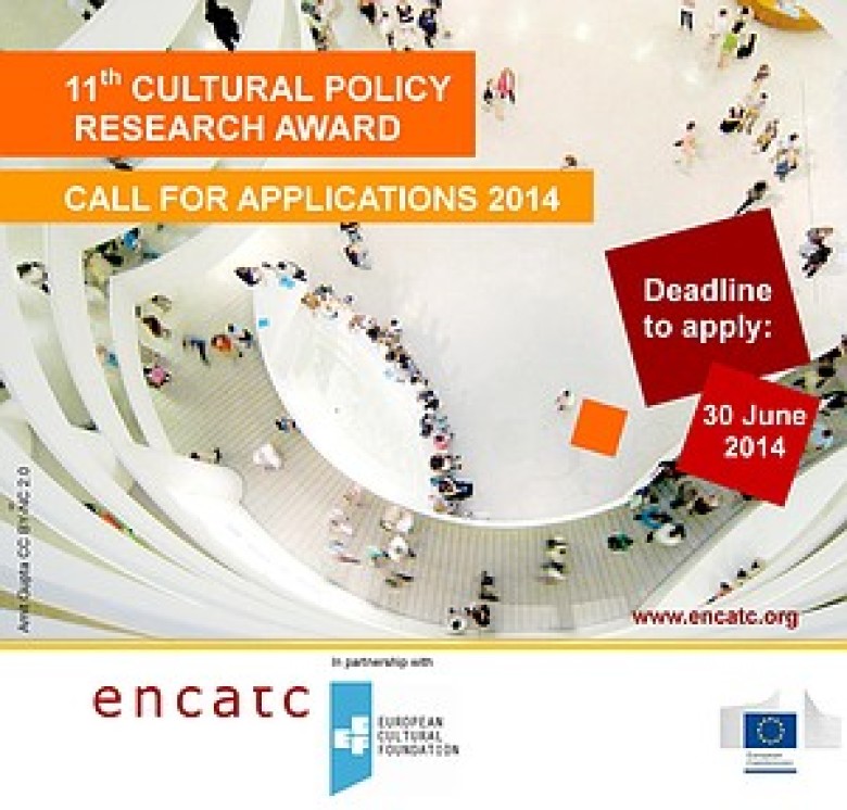 Who will be the 11th Cultural Policy Research Award winner? 2014 Call for applications is now open!