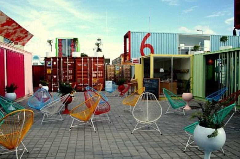 Shipping Container City Springs up in Mexico