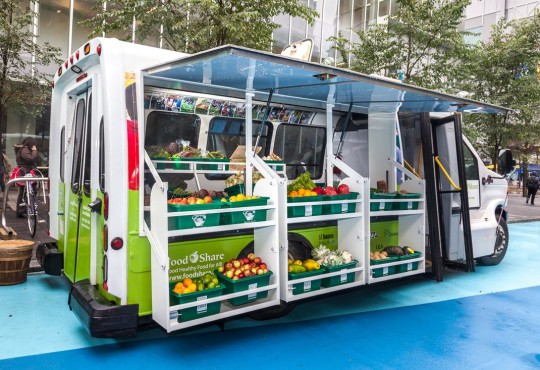 Farmer’s Market On Wheels Delivers Veggies To Toronto’s Food Deserts