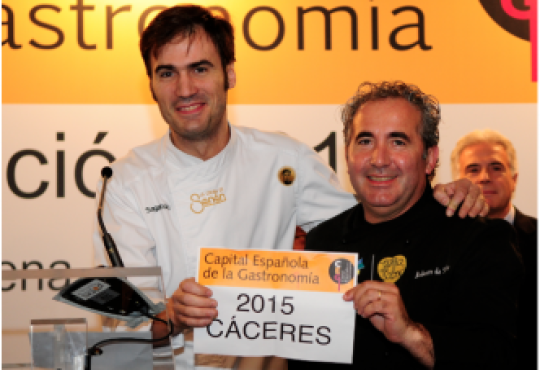 Cáceres starts the year with the title of Spanish Capital of Gastronomy