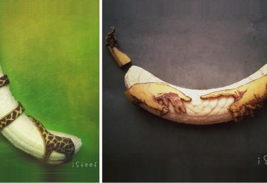 Artist Turns Bananas Into Amazing Banana Sculptures