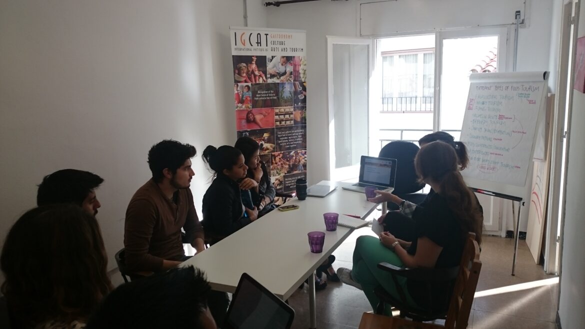 EUHT StPOL Event Planning and Management Students visit IGCAT's offices