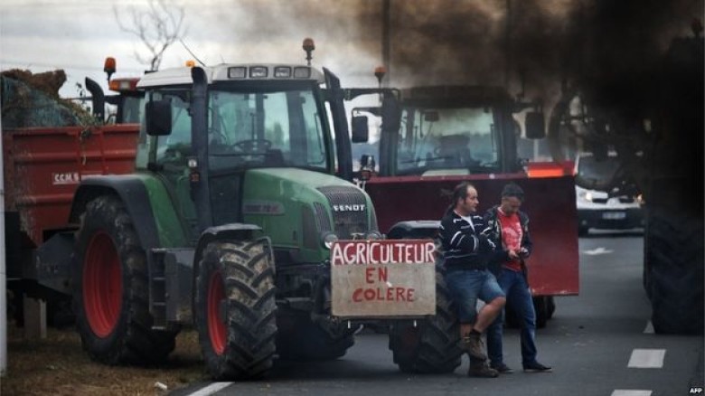 France Offers Angry Farmers Emergency Aid
