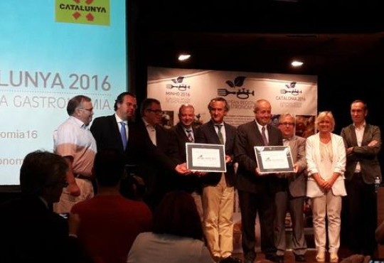 Catalonia and Minho receive the title European Region of Gastronomy 2016