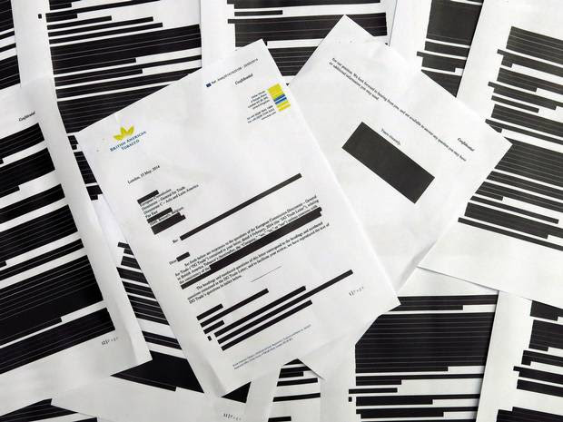 TTIP controversy: The European Commission and Big Tobacco accused of cover-up after heavily redacted documents released