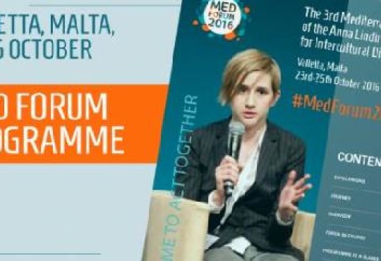 Anna Lindh Foundation unveils MED FORUM programme