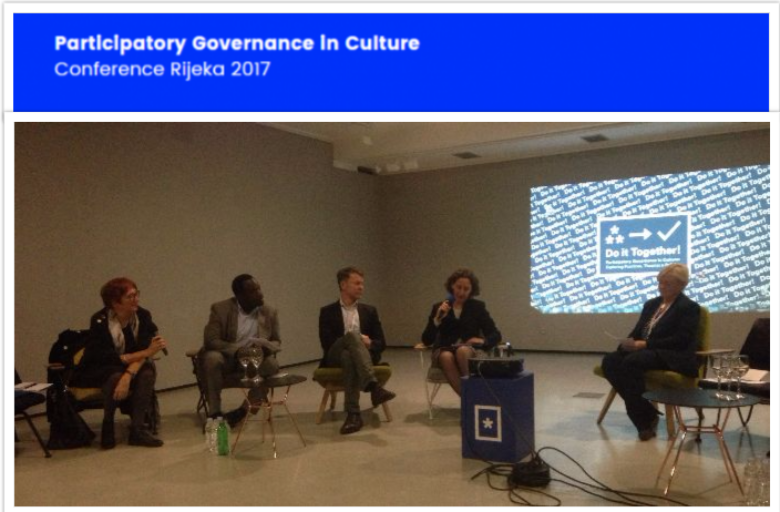 Participatory Governance in Culture: exploring practises