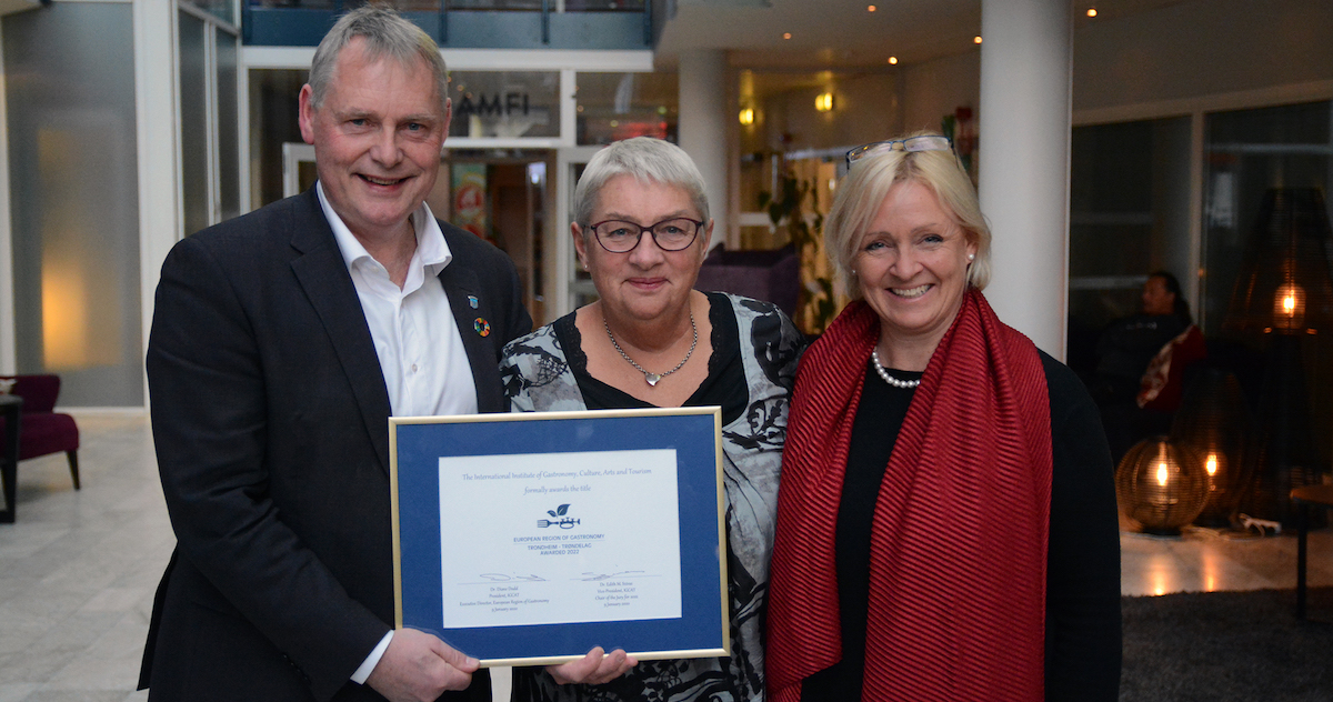 Trondheim-Trøndelag awarded European Region of Gastronomy 2022 - IGCAT