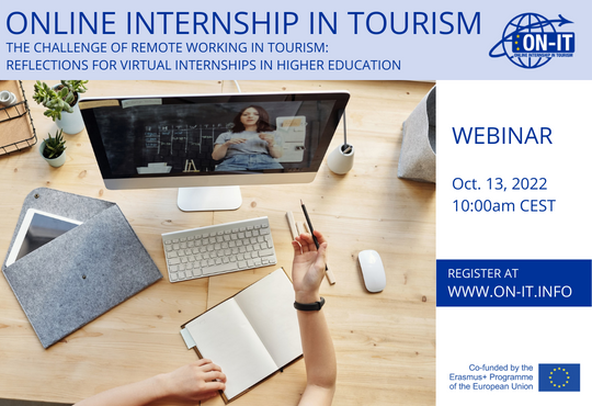 The challenge of remote working in tourism webinar