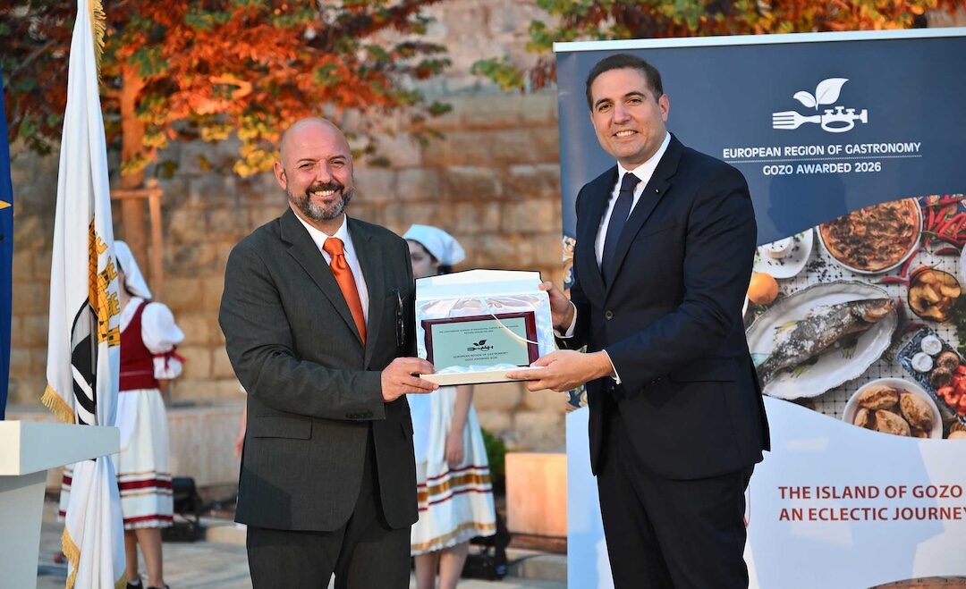 Gozo officially awarded European Region of Gastronomy 2026