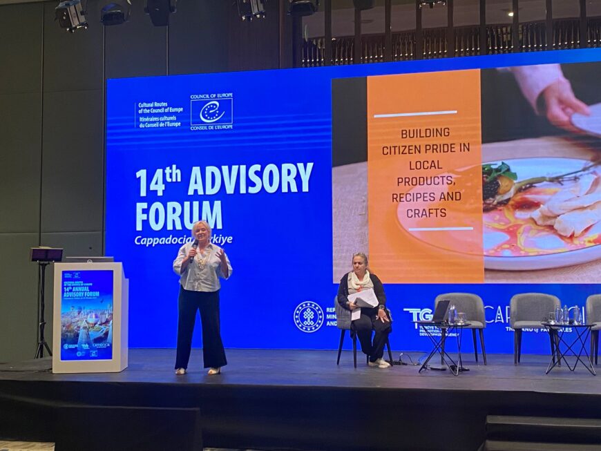 IGCAT advocates for food and landscape at the 14ᵗʰ Advisory Forum on Cultural Routes in Cappadocia